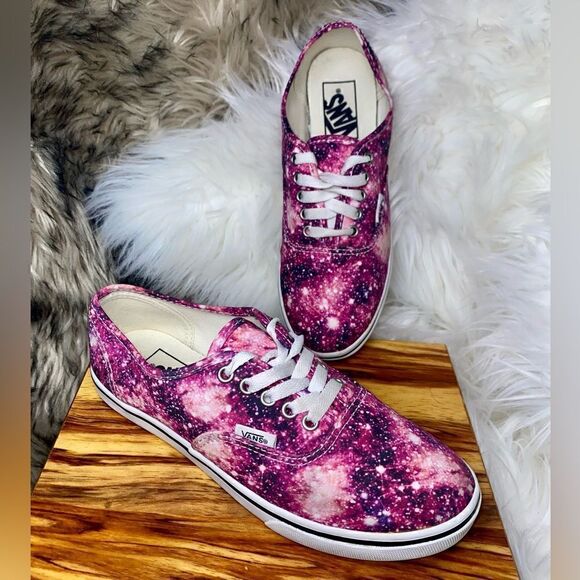 Women's Vans Authentic size 6.5 Cosmic Tie Dye Low Top Lace Up Canvas Shoes - Picture 4 of 9